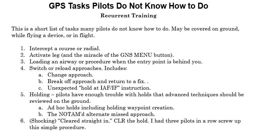 Pilot Name Task Currency after Instrument Proficiency Check | Pilots of America
